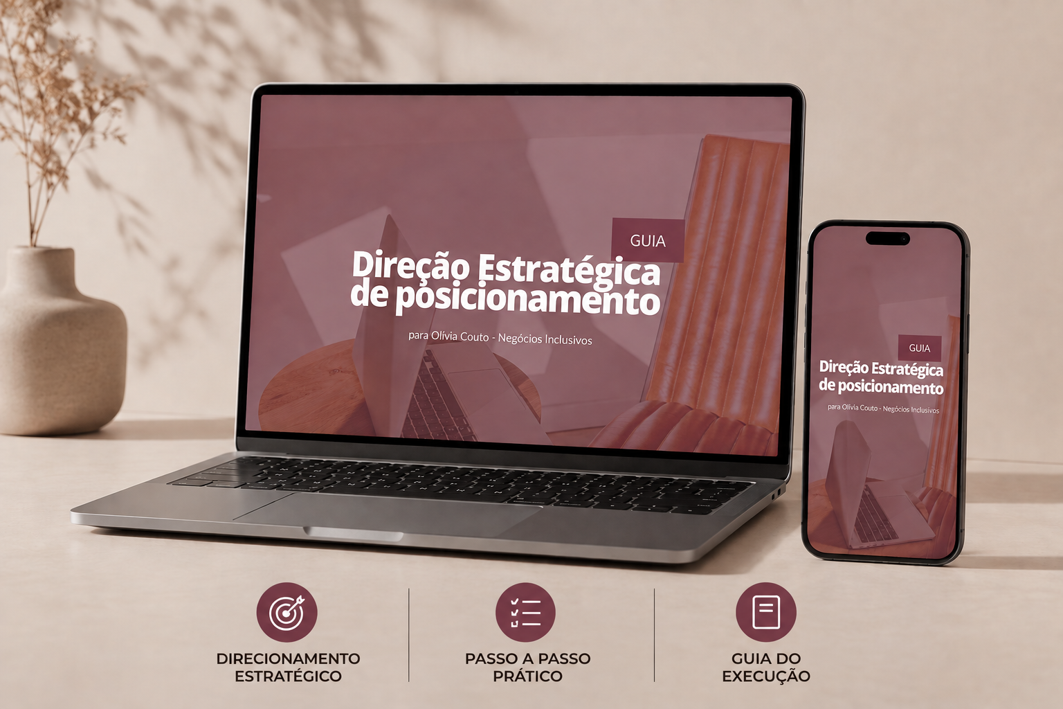Guia de Direção Estratégica de Posicionamento entregue após a sessão